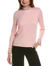 Anne Klein Mock Neck Top