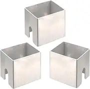 Pan Gasket Holder,3X Barbecue Grill Pan Gasket Holder Stainless Steel | Fireproof Dishwasher Safe Grill Tray Bracket For Campin