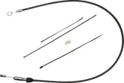 Black/Chrome 32"" Upper Clutch Cable Harley-Davidson Fat Bob 114 FXFBS 2018-2023