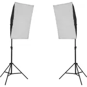 2200W Photo Studio Soft Box Light Stand Kit