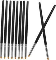 FOMIYES 10pcs Small Eyelash Brush Portable Lash Wands for Eyelash Lifting Lightweight Makeup Applicators for Travel and Beauty Salons for Women Eye Makeup