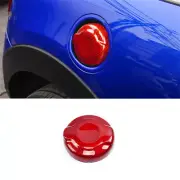 Red Carbon Fiber Side Fuel Oil Tank Cap Cover Trim For Mini Cooper F55 F56 F57 (for: Mini)