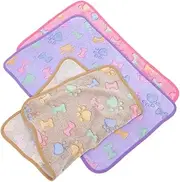 Happyyami Stylish Dog Cat Blanket 3 Pack Washable Fleece Blankets Puppy Kitten Bedding Snuggleworthy Cozy