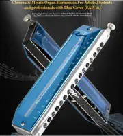 EASTTOP 16holes Chromatic Mouth Organ Harmonica Professional Harmonica US Stock