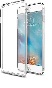 Case Cover Transparent Compatible for iPhone 6 Plus 6S Plus | Ultra Slim Thin Protection | Semi Rigid Elastic Silicon Resistant Plastic | Anti-Scratch/Anti-Slip/Shockproof/Anti-Yellow