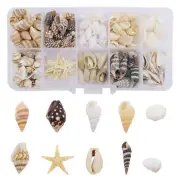 170PC Mixed Sea Shell Starfish Conch Shell for Fish Tank Aquarium Decor Ornament