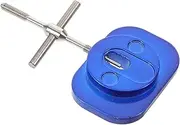 Fishing Wheel Remover Fishing Reel Knob Rod Reel Bearing Removal Tool Fishing Reel Replacement Parts Line Cup Bearing Modification Thimble Puller Pinion Puller Aluminum