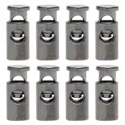 8pcs Plastic Cord Lock Stoppers Spring Toggle Fastener Organizer