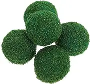 Toddmomy 5pcs Fake Topiary Balls for Miniature Landscape Decoration DIY Friendly Grassy Balls for Architectural Models Garden Crafts and Creative Projects