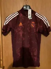 Adidas 2020-21 Real Madrid European Training Jersey FQ7907 U.S Men SMALL $70
