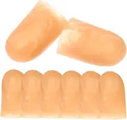 Kisangel 8pcs Thumb Tip Flashing Finger Lamp Party Favor Comfortable Design Fits All Fun for Friends Easy to Use