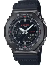 [G-Shock] Cloth Band/Stainless Steel Watch in Black
