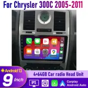 4-64GB Wireless Carplay Android Auto Head unit Radio For Chrysler 300C 2005-2011 (for: Chrysler)