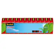 Scotch Transparent Greener Tape 12 Rolls Eco-Friendly Crystal Clear Strong Hold