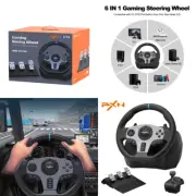 PlayStation Volante Carreras Con Pedales Palanca Cambios Para PS4 Xbox Switch PC