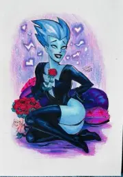 Livewire original art by Diego Carneiro