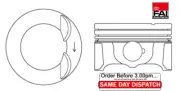 Piston Kit FAI Fits For AUDI A3 A4 A5 A6 A8 Q3 Q5 TT 2.0 TFSI CADA CAEA CAEB