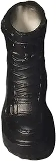 Generic 1/12 Scale Ankle Bootie, Miniature Action Figures Costume, Dolls Dress Up, Retro Female Figure Boots for Female Doll Figures , Black
