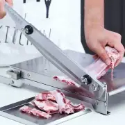 13.5" Slicer Meat Chicken Duck Lamb Meat Bone Cutting Machine Stainless Steel