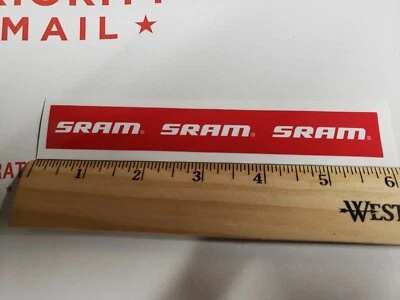 5.75" SRAM RED Mountain Bike Mtb Bikes ROAD Shox bicycle race A STICKER DECAL