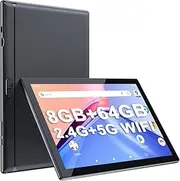 IWEGGO Android 14 Tablet, 10 Inch 8GB RAM 64GB ROM Storage 1TB Expand, Quad-core 1.8Ghz Processor Tablet, 8MP Camera, 6000mAh Battery, 1280 * 800 IPS HD Touch Screen, WiFi Tab PC