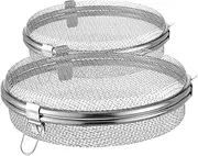HOUDERCO 2pcs Stainless Steel Dishwasher Utensil Baskets Silverware Holder for Organized Kitchen Storage Versatile Drainage Basket for Cutlery and Utensils Mesh Design for Optimal Airflow