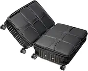 [The Wine Savant] 12 Wine Bottle Suitcase With 6 Expandable Removable Travel Bags | Holds Standard 750 ML Size Bottles | TSA Approved Lock, Wheeled Bag - Airplane Black Luggage Case to Carry Liquor