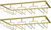 Wine Glass Rack - under Cabinet Stemware Wine Glass Holder - Wine Glasses Storag