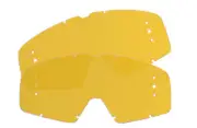 2x FOX Main / Pro ROLL OFF LENS ANTI FOG SCRATCH Yellow Motox MX Enduro MTB