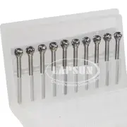 1/8" 3mm Tungsten Carbide Burr Rotary Cutter Files Points Set CNC Engraving D6 a