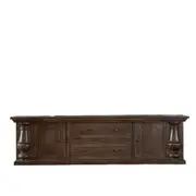 Aria Imports Laurent Entertainment Unit in Walnut Grey