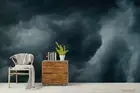 3D Dark Clouds Wallpaper Wall Mural Removable Self-adhesive 21