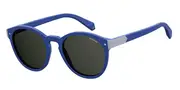 Polaroid PLD 6034/S Polarized PJP/M9 Men's Sunglasses Blue Size 51