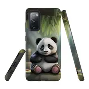 For Samsung Galaxy S20 FE Tough Protective Cover, Happy Panda