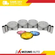 Pistons w/ Rings fit Fits 11-13 Ford 1.6L L4 Ti-VCT (for: Ford)