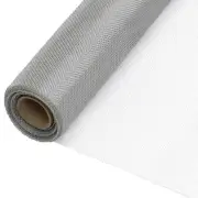 Stainless Steel Mesh Screen 60cm x 1000cm Silver
