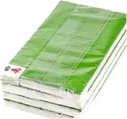 Mahjong Set Chinese Mahjong Set Portable Chinese Mahjong Set 144 Melamine Tiles Suitable Interaction Chinese Mah Jongg Set(Green,40mm)
