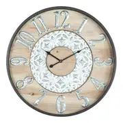 BeyondTime Grain Circle Detail Clock 60cm