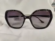 Christian Siriano Ursula Rx'able Sunglasses, Frame Grey Tortoise (CS3)