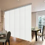 Panel Track Sliding Vertical Blinds 36-153"W (3-7 Panels) - Clay Gray
