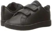 adidas VS Advantage Clean CMF AW4891 Black Hook & Loop Toddler New 100% Original