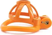 Male Chastity Cage for Man Penis Exercise Lightweight Invisible Lock Chastity Cage for Men with 4 Active Rings Sex Toys for Sissy Men