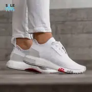 Adidas Women NMD Racer PK W white footwear white trace scarlet CQ2033