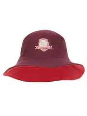 Maroon / Red Reversible Bucket Hat