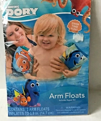 DIsney FINDING DORY Arm Floats Swimming NIP