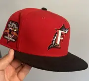 New Era 59fifty Miami / Florida Marlins x Future Rfrnce “Folgers Coffee”sz 7 1/2