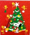 Hallmark 2021 Christmas Peanuts Snoopy Woodstock Decorating Tree Throw Blanket