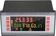 Daseeme LED Color Screen Automatic Incubator Controller Egg Incubator Controller Machine Poultry Egg Automatic Digital Temperature and Humidity Controller for Egg Incubation Hatching Device with 5 Hat