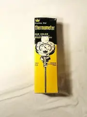 Vtg. Premier Percision Dial Thermometer for Color/Black White Photography w BOX