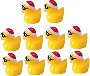NAMOARLY 10pcs Micro Landscape Miniature Duck Figurines Cute Resin Animal Ornaments for Tabletop Succulents Mini Garden and Potted Plants Decor